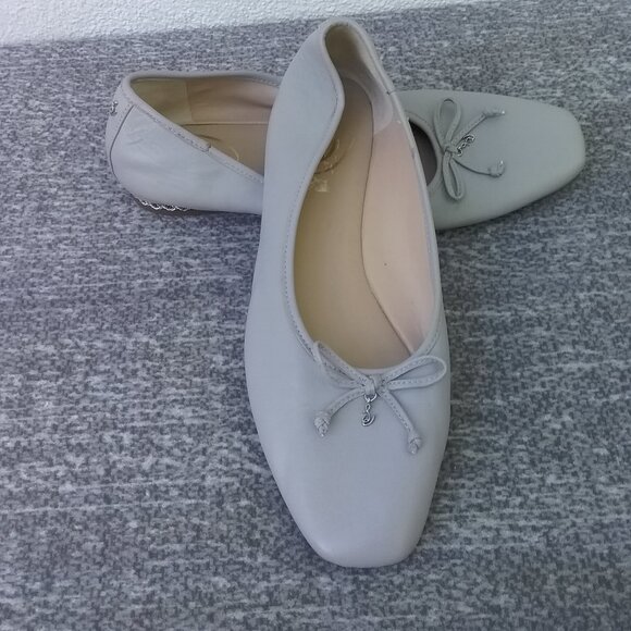 Sam Edelman Shoes Women's 9 Gray High Quality Flats Preppy Classic Chic Ballet - Picture 9 of 9